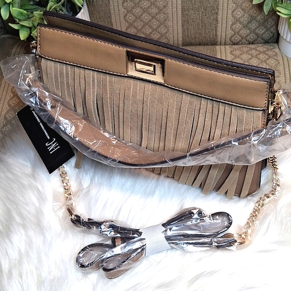 NWT Inc International Concepts Fringe Convertible Shoulder & Crossbody B… - Picture 14 of 16